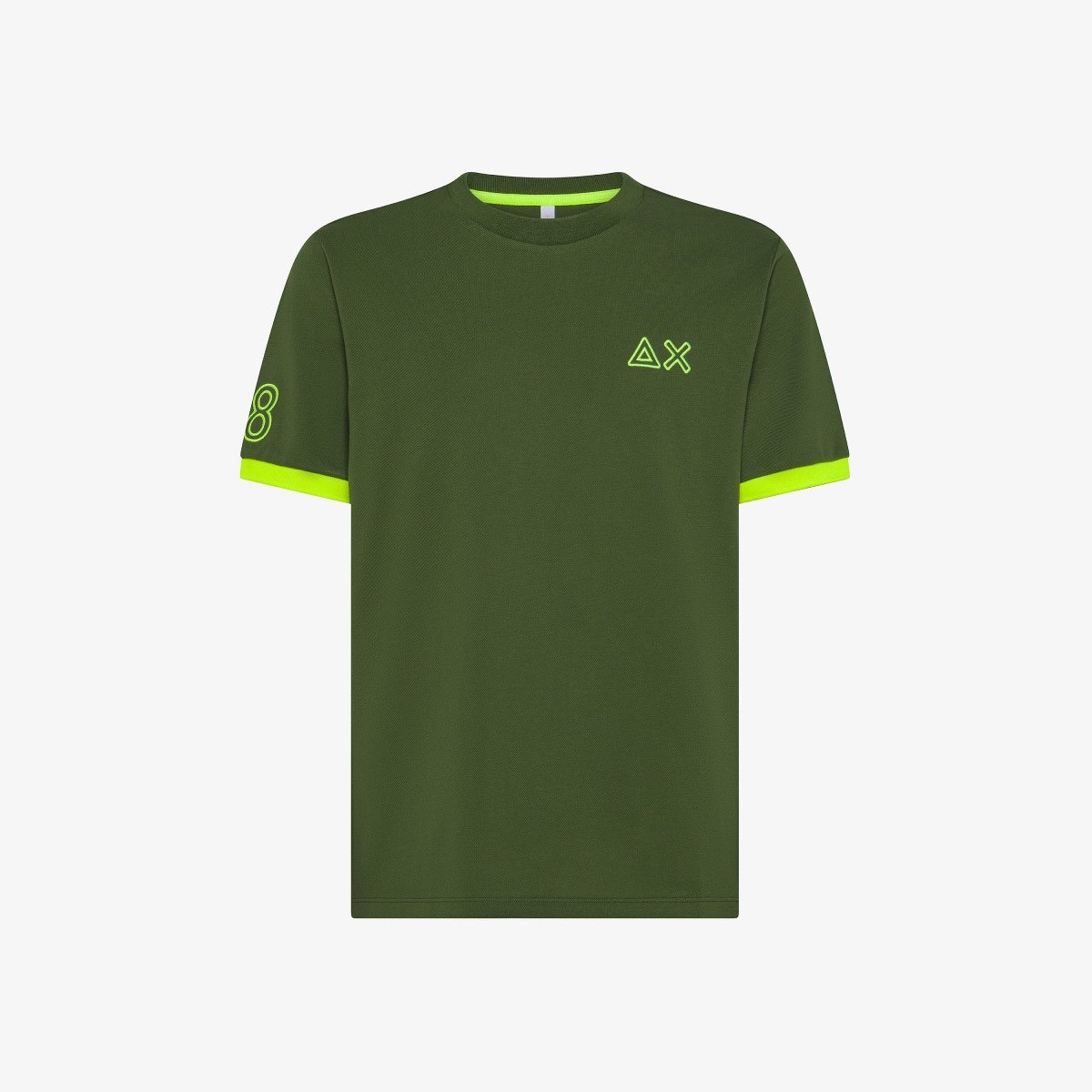 SUN68 T-shirt in piquet con ricami

CODICE T35125
