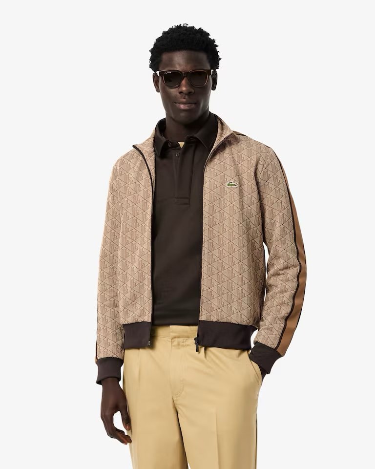 LACOSTE Giacca della tuta in jacquard con zip Paris
REF. SH1368-00