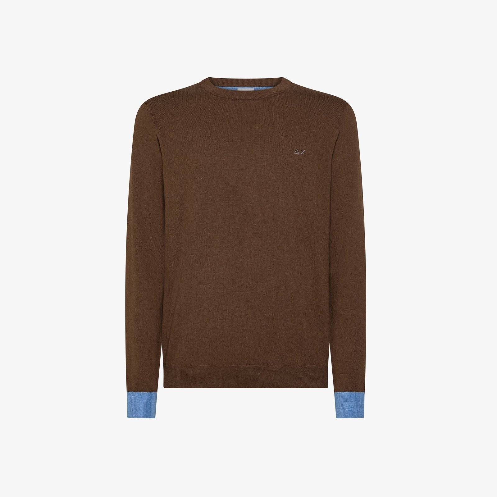 SUN68
Maglia in lana e cotone con patch marrone
K45143