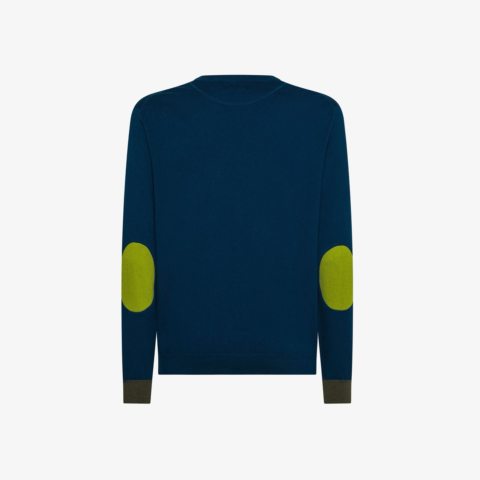 SUN68
Maglia in lana e cotone con patch petrolio
K45143 - immagine 2