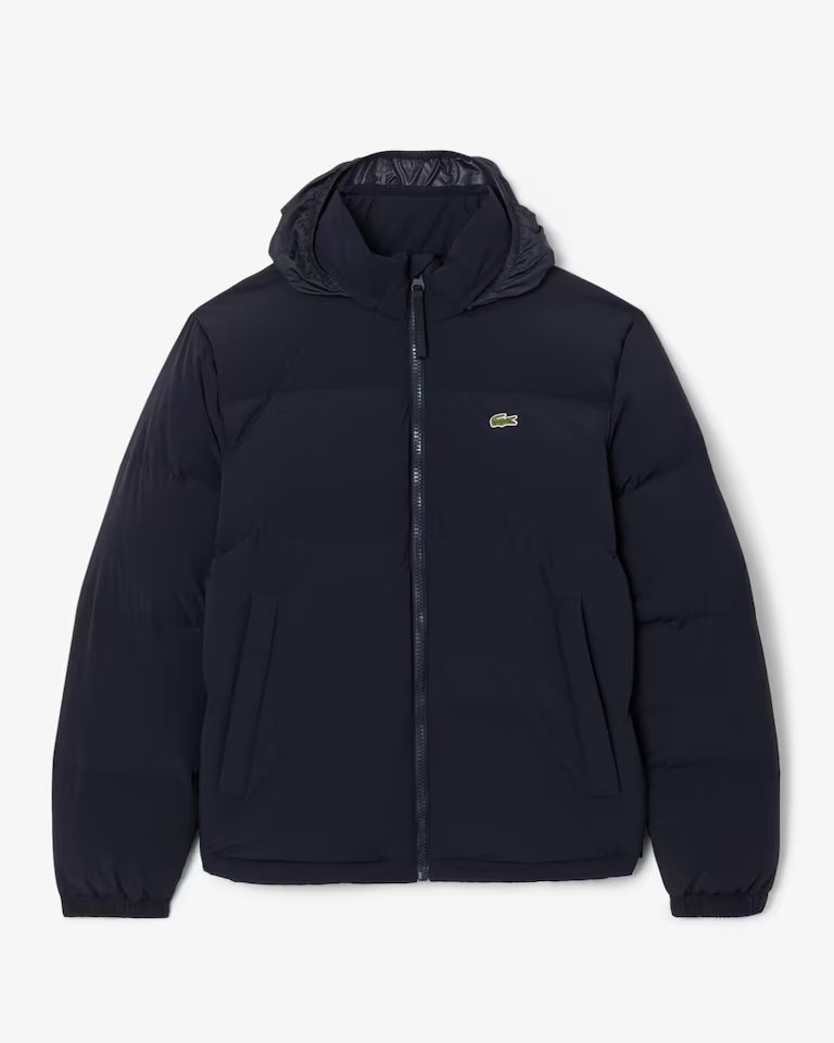 LACOSTE
Piumino con cappuccio impermeabile blu navy
REF: BH5154-00 - immagine 3