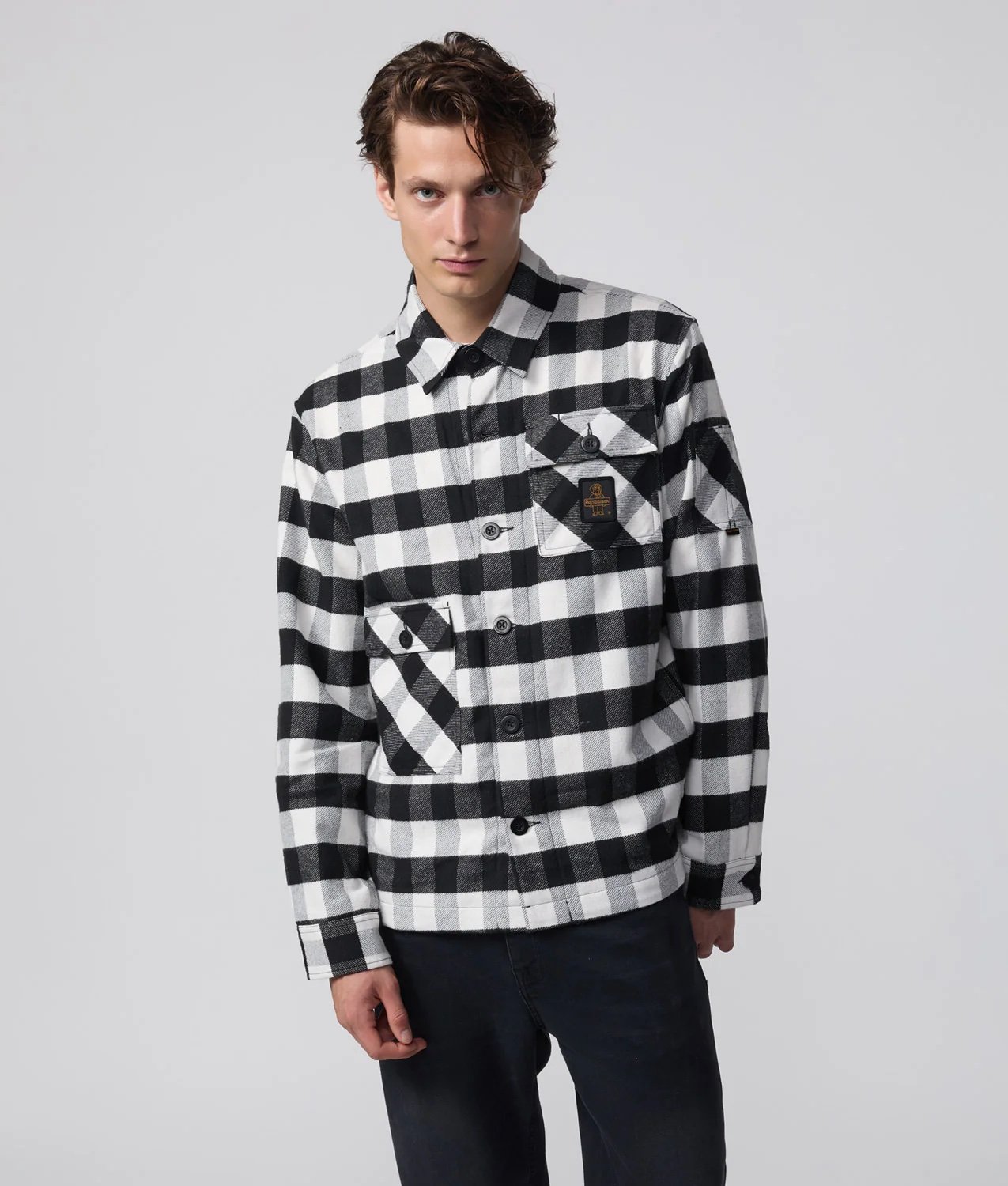 REFRIGIWEAR 
BACH SHIRT 
Camicia oversize a quadri
ART: CT0512