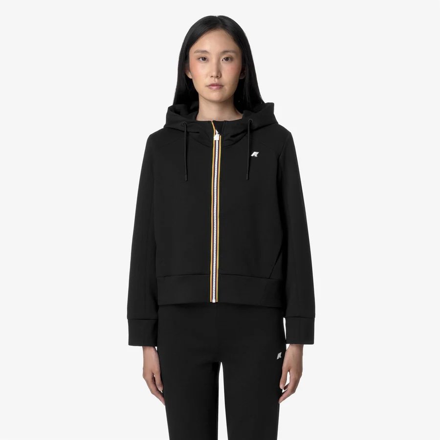 K-WAY 
DIVINE LIGHT SPACER
BLACK PURE
Giacca in Pile Donna Nera e Grigia per Abbigliamento Athleisure Caldo

Style: K2132CW - Color: USY