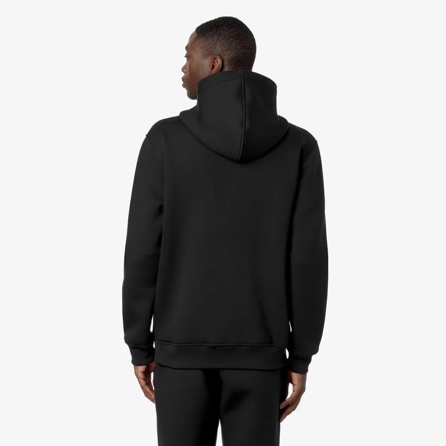 K-WAY 
RAINER SPACER BLACK PURE
Giacca Fleece Calda Uomo Nero con Cappuccio Regolabile
Style: K2141DW - Color: USY - immagine 3