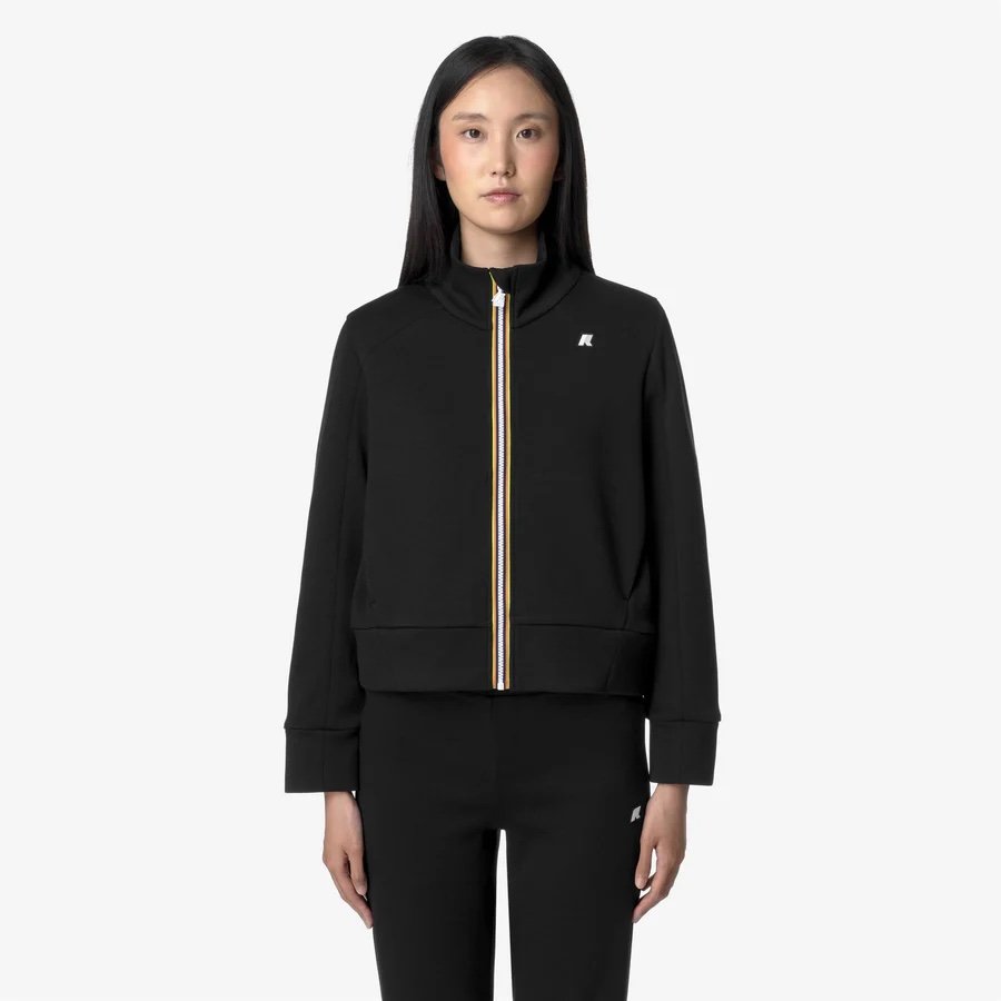 K-WAY ALARA LIGHT SPACER
BLACK PURE
Giacca in Fleece Cropped Donna Nera e Grigia per Tempo Libero e Sport

Style: K2132DW - Color: USY