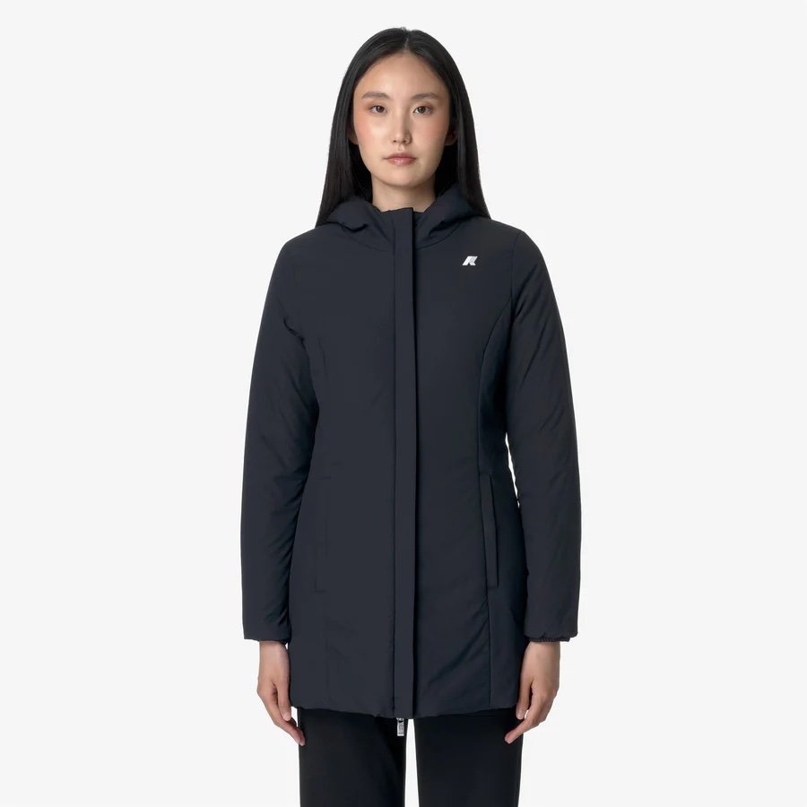 K-WAY 
DENISE ST WARM REVERSIBLE
BLACK-BLUE DEPTH
Giacca Calda Reversibile Donna Nera Blu con Imbottitura Sintetica
Style: K6128UW - Color: A3C - immagine 2