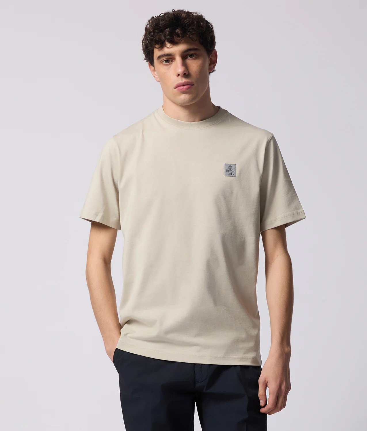 Clash T-shirt Refrigiwear beige