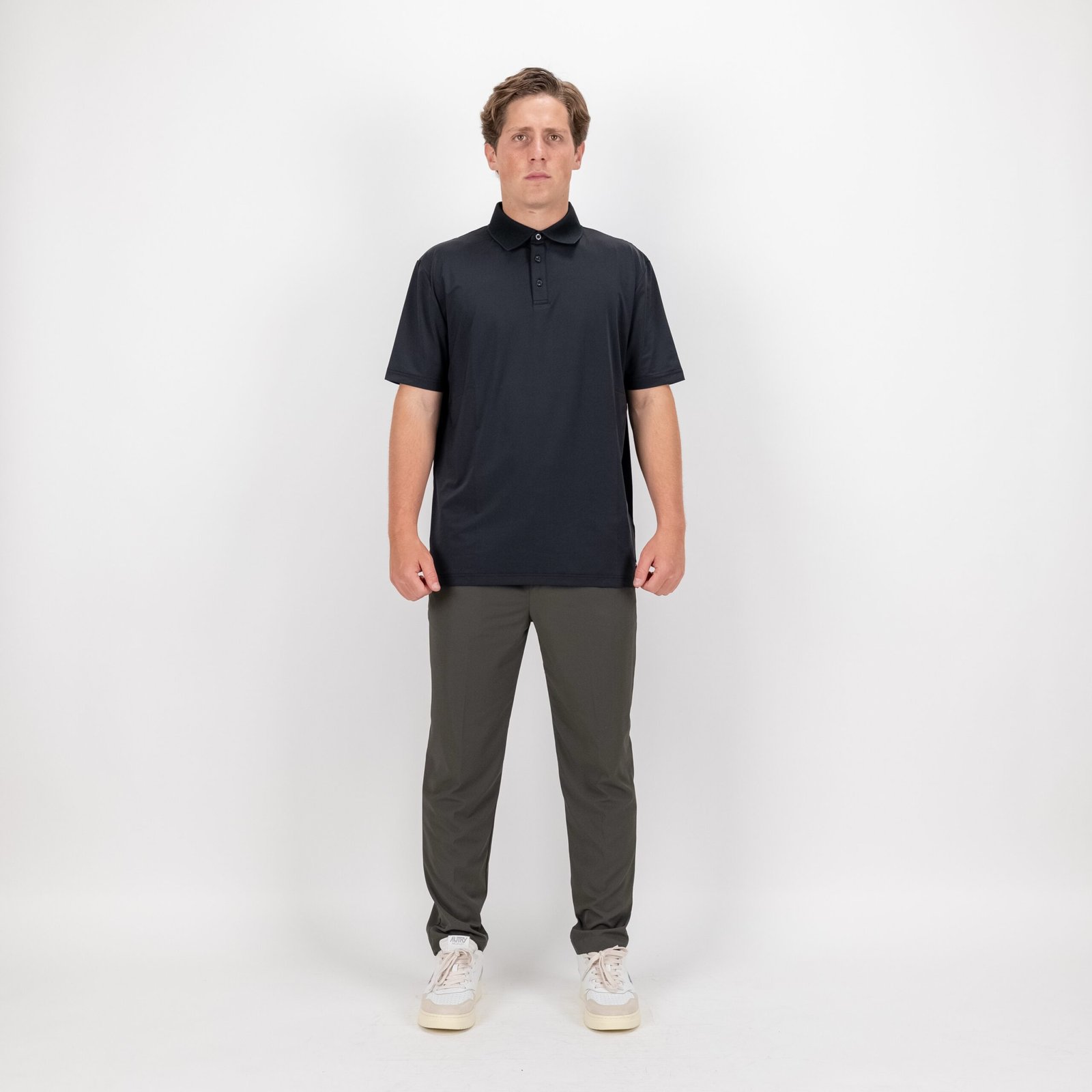 Polo Mark Up tessuto no iron MK1910098