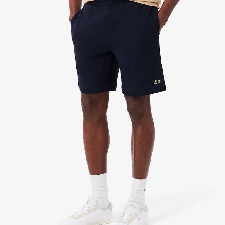 Shorts Lacoste in tessuto felpato regular fit GH9860 - immagine 4