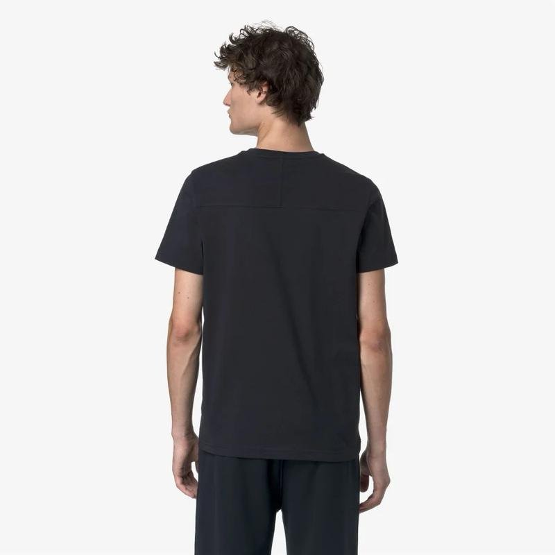 T-shirt K-way unisex in cotone ripiegabile Style: K7142KW - immagine 3