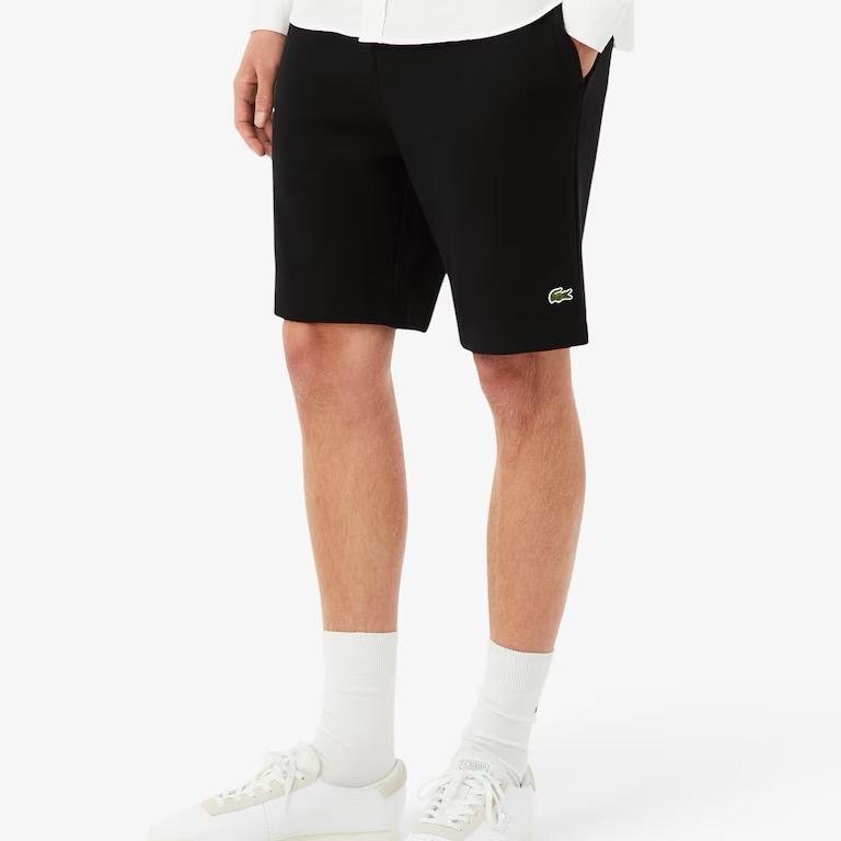 Shorts Lacoste in tessuto felpato regular fit GH9860 - immagine 2