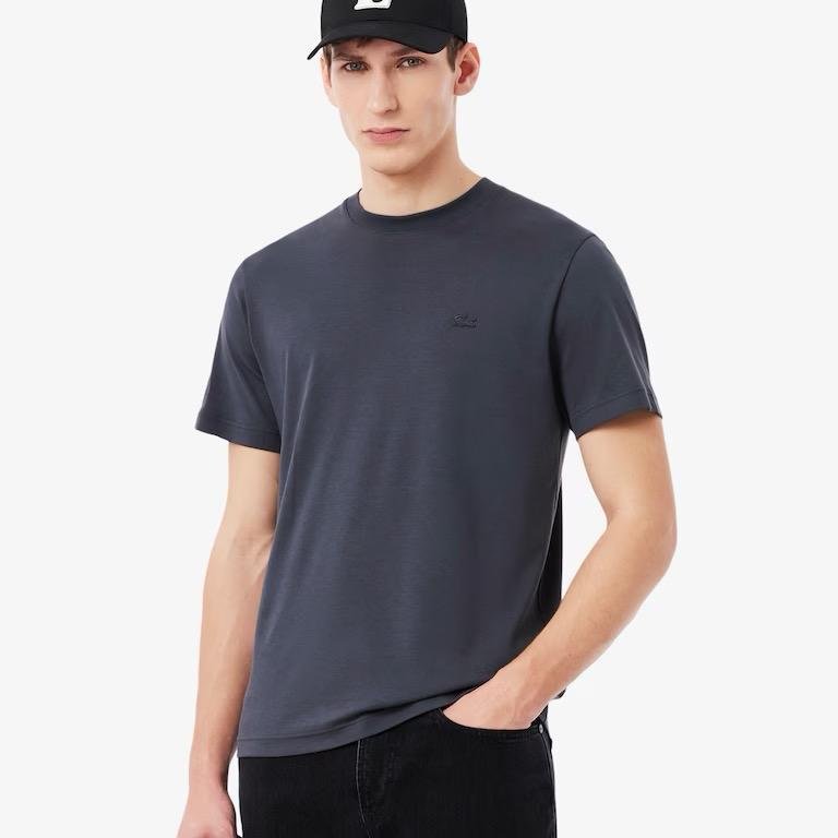 T-shirt Lacoste con ricamo caratteristico REF. TH5931-00