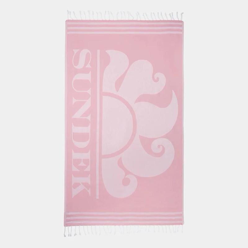 TELO MARE SUNDEK FOUTA JACQUARD CON LOGO - immagine 3