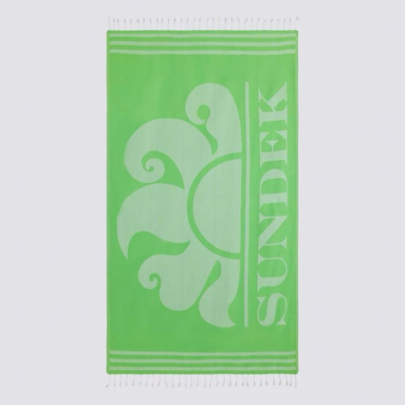 TELO MARE SUNDEK FOUTA JACQUARD CON LOGO