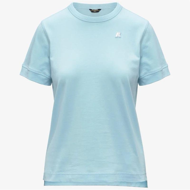Emel t-shirt K-way Style: K2122UW da donna realizzata in morbido jersey di puro cotone