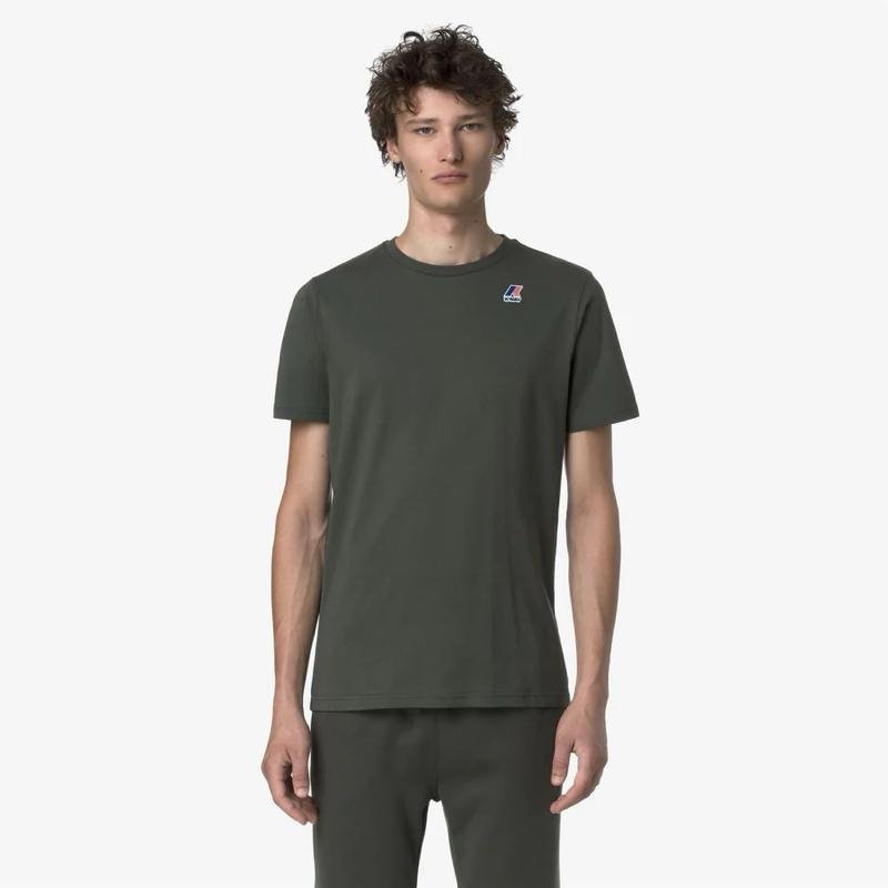 T-shirt K-way unisex in cotone ripiegabile Style: K7142KW