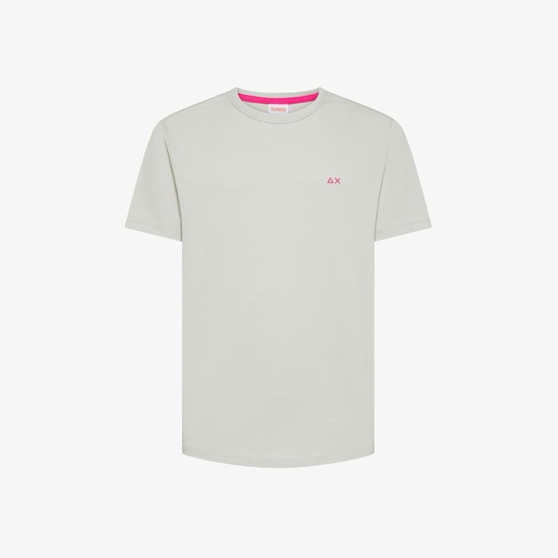 T-shirt Sun68 in piquet di cotone T36118