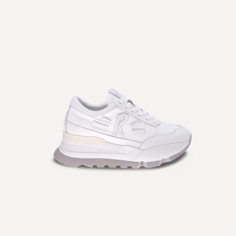 SNEAKERS RUCOLONE 300 SOFT BOMBER STRINGATA IN TESSUTO CON RIPORTI E LOGO IN PELLE SUOLA EVA ALTEZZA 55MM - immagine 6