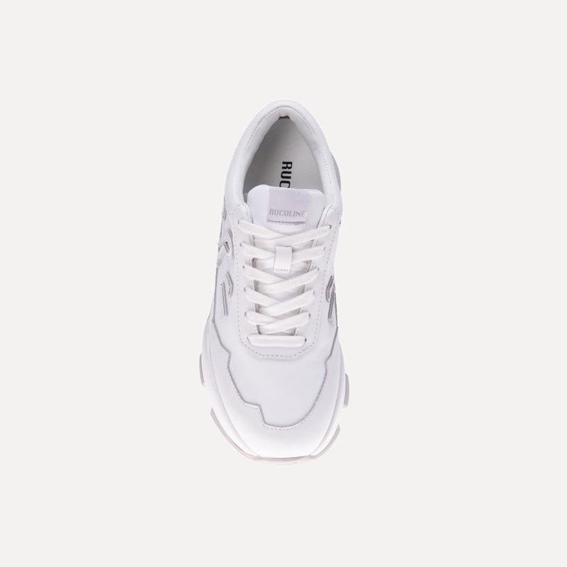 SNEAKERS RUCOLONE 300 SOFT BOMBER STRINGATA IN TESSUTO CON RIPORTI E LOGO IN PELLE SUOLA EVA ALTEZZA 55MM - immagine 8