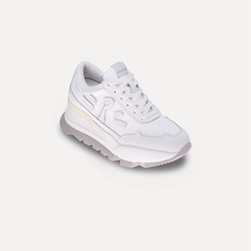 SNEAKERS RUCOLONE 300 SOFT BOMBER STRINGATA IN TESSUTO CON RIPORTI E LOGO IN PELLE SUOLA EVA ALTEZZA 55MM - immagine 9