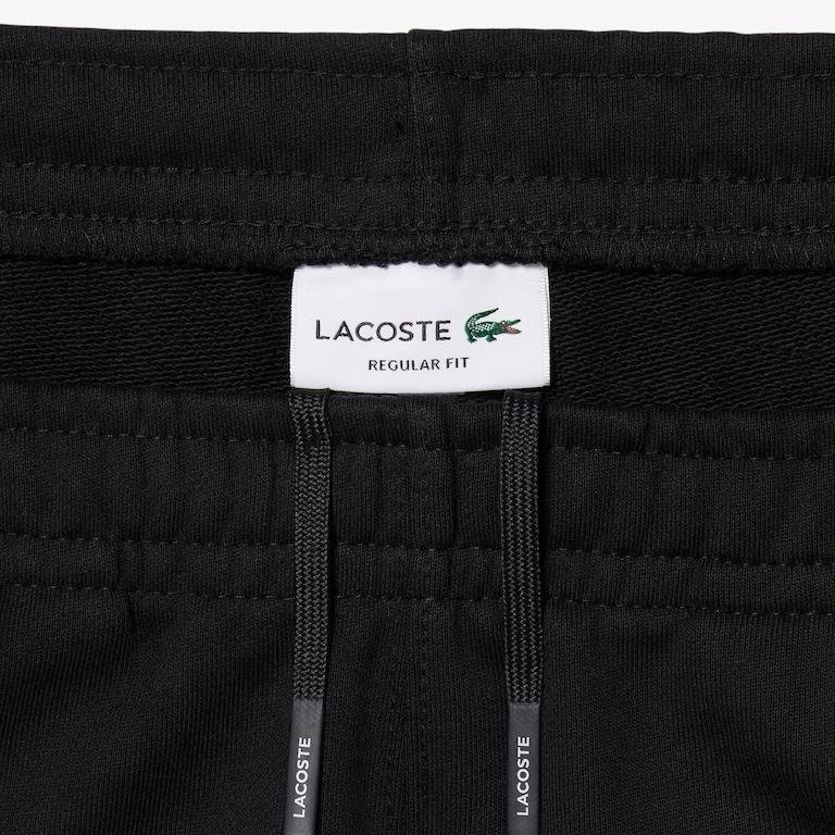 Shorts Lacoste in tessuto felpato con striscia con logo regular fit G0886 - immagine 4