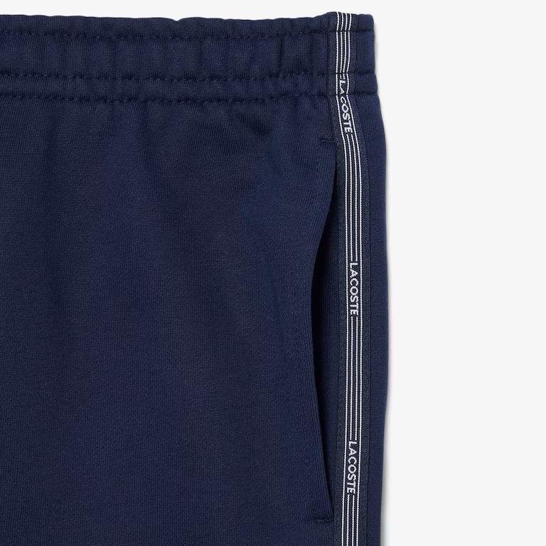 Shorts Lacoste in tessuto felpato con striscia con logo regular fit G0886 - immagine 6