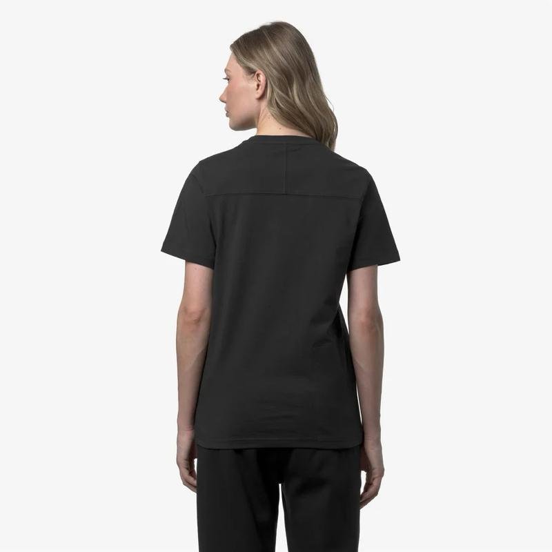 T-shirt K-way unisex in cotone ripiegabile Style: K7142KW - immagine 8