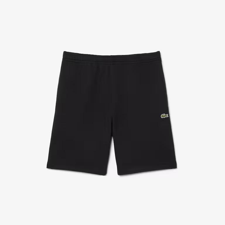 Shorts Lacoste in tessuto felpato con striscia con logo regular fit G0886 - immagine 2