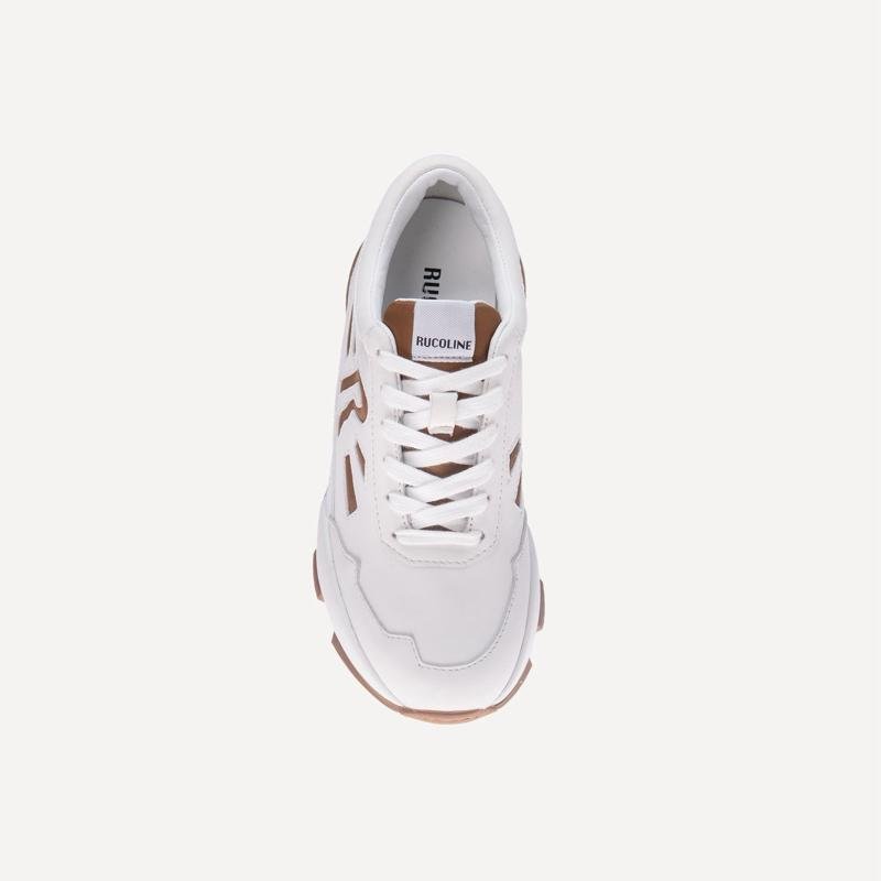 SNEAKERS RUCOLINE 300 PAMPLONA STRINGATA CON TOMAIA IN PELLE SUOLA EVA ALTEZZA 55MM - immagine 7