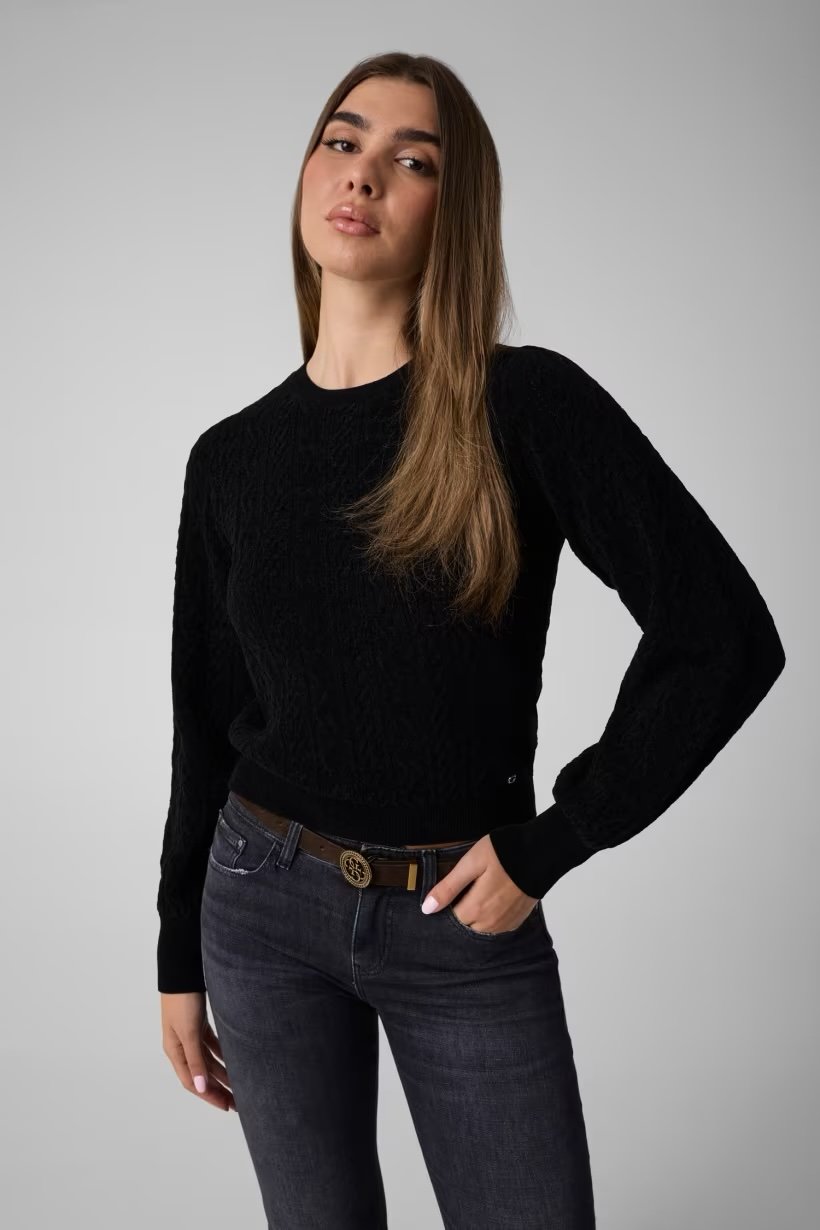 Guess maglione girocollo W6BR44Z1441-JBLK - immagine 2