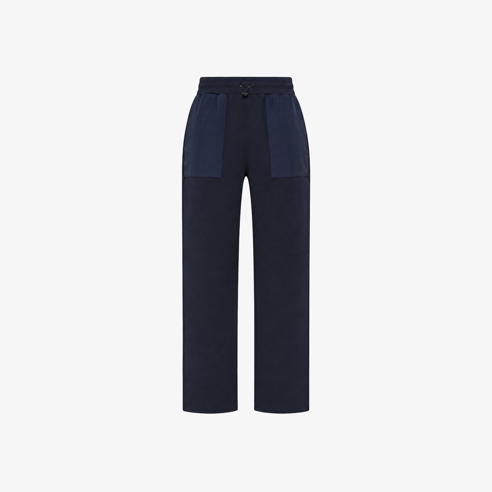 Pantaloni Sun68 jogging in felpa e nylon navy blue F46144