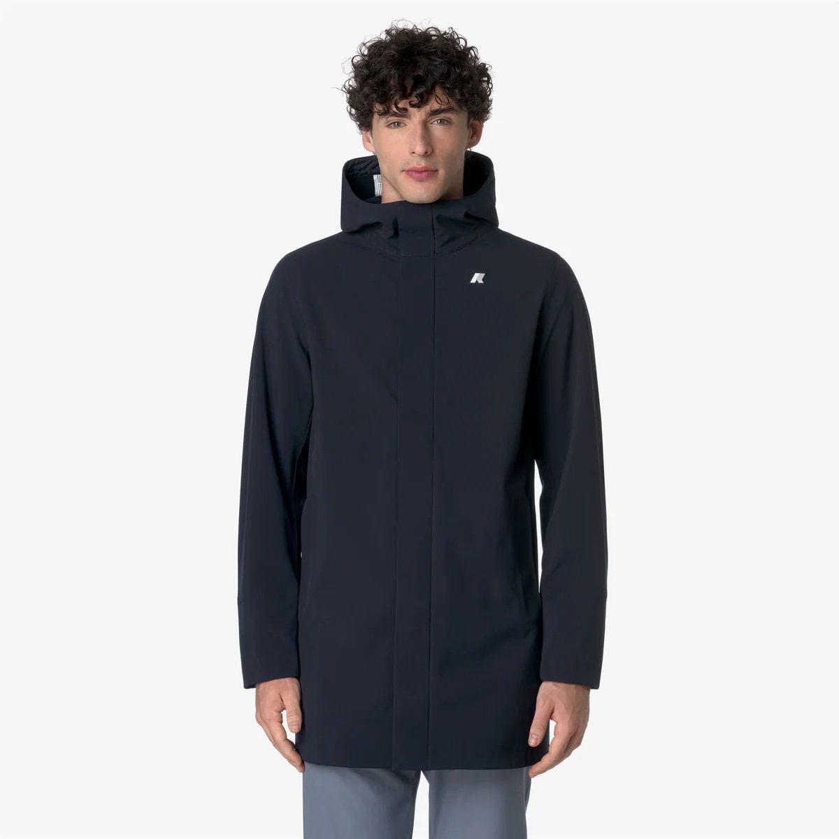 GIACCA K-WAY MARLYN BONDED BLUE DEPHT K7126UW