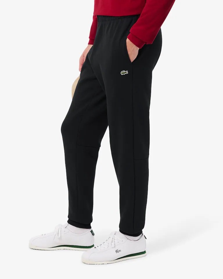 Pantaloni sportivi Lacoste in tessuto felpato