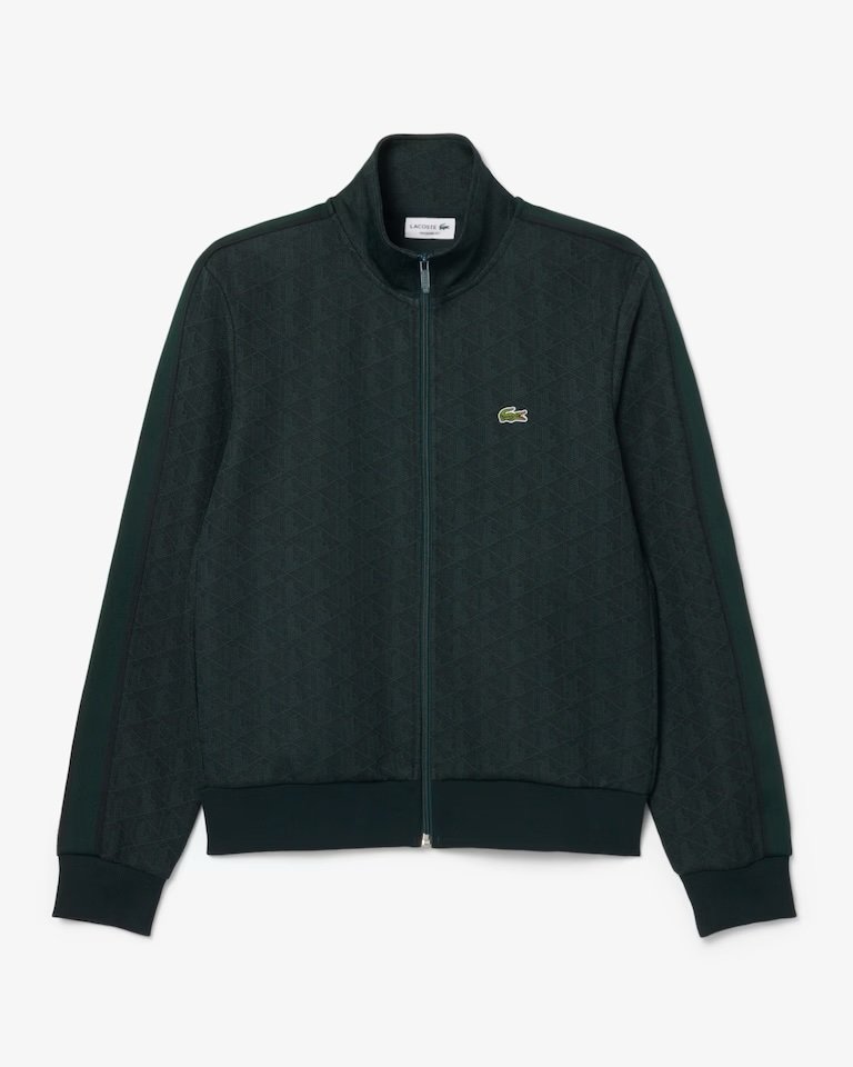 Lacoste Felpa Monogram Verde - immagine 5
