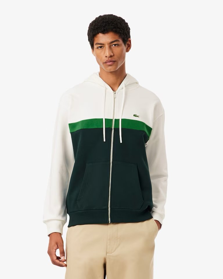Felpa Lacoste full zip Ref. SH2749-00 - immagine 2
