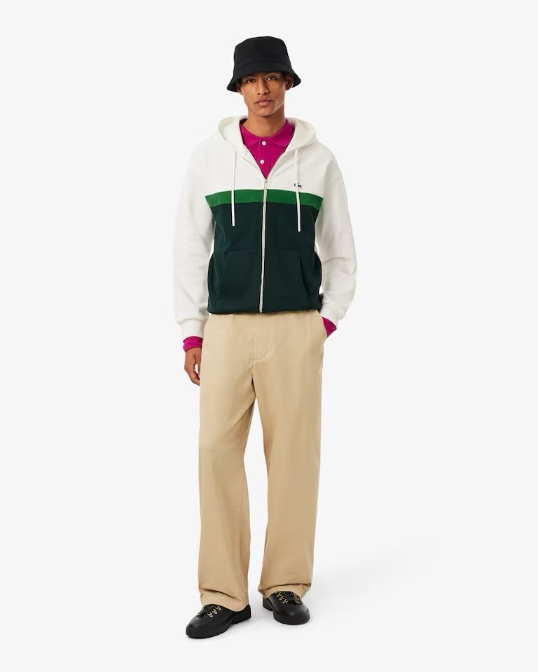 Felpa Lacoste full zip Ref. SH2749-00 - immagine 3