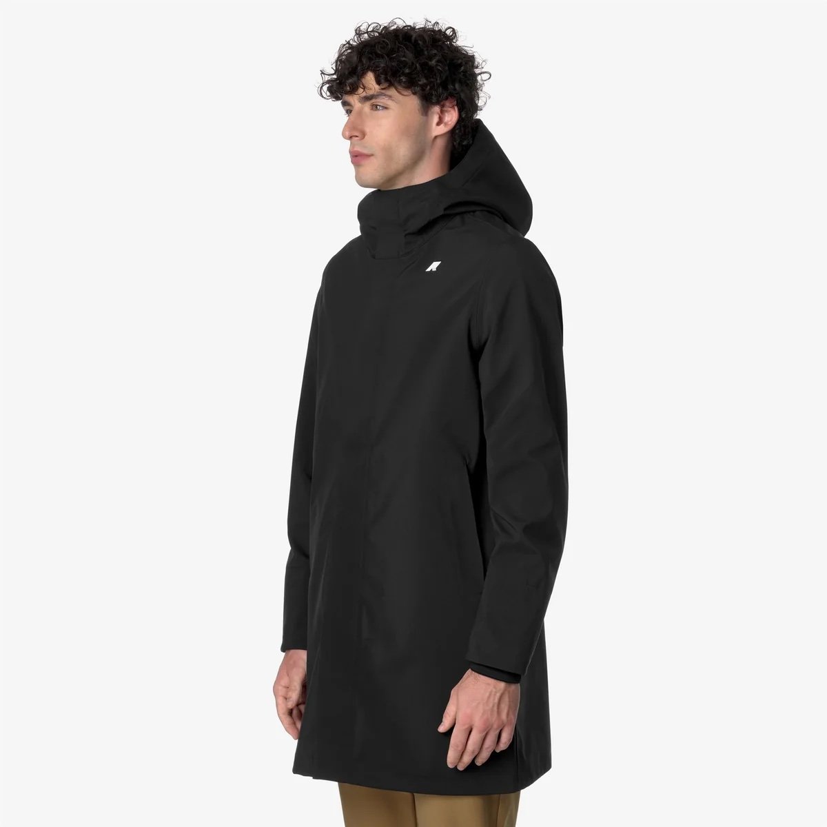 K-way Giacca Thomas bonded black pure - immagine 2