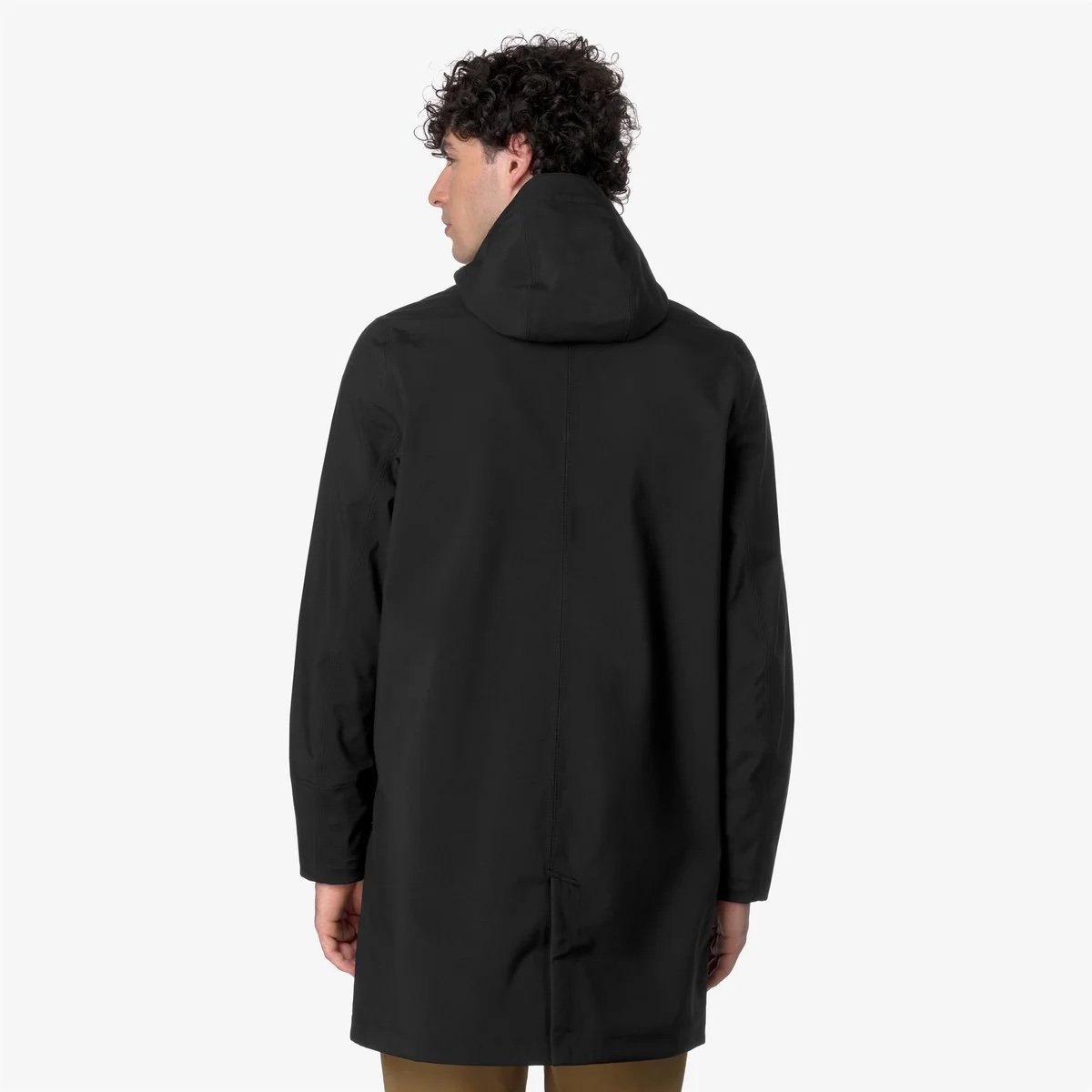K-way Giacca Thomas bonded black pure - immagine 3