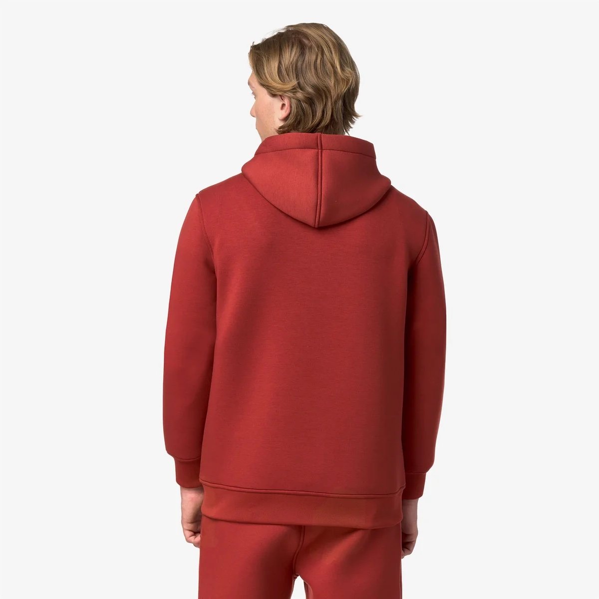 K-way Felpa Uomo Rainer Spacer Rosso - immagine 3