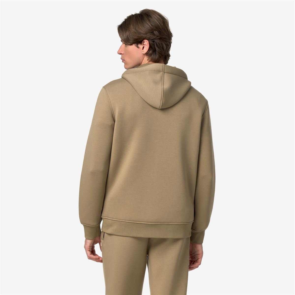 K-way Felpa Uomo Rainer Spacer Beige - immagine 4
