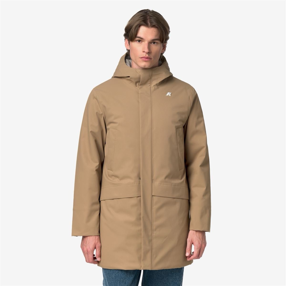 K-way Jarno Twill Marmotta Beige Modello: K8133FW