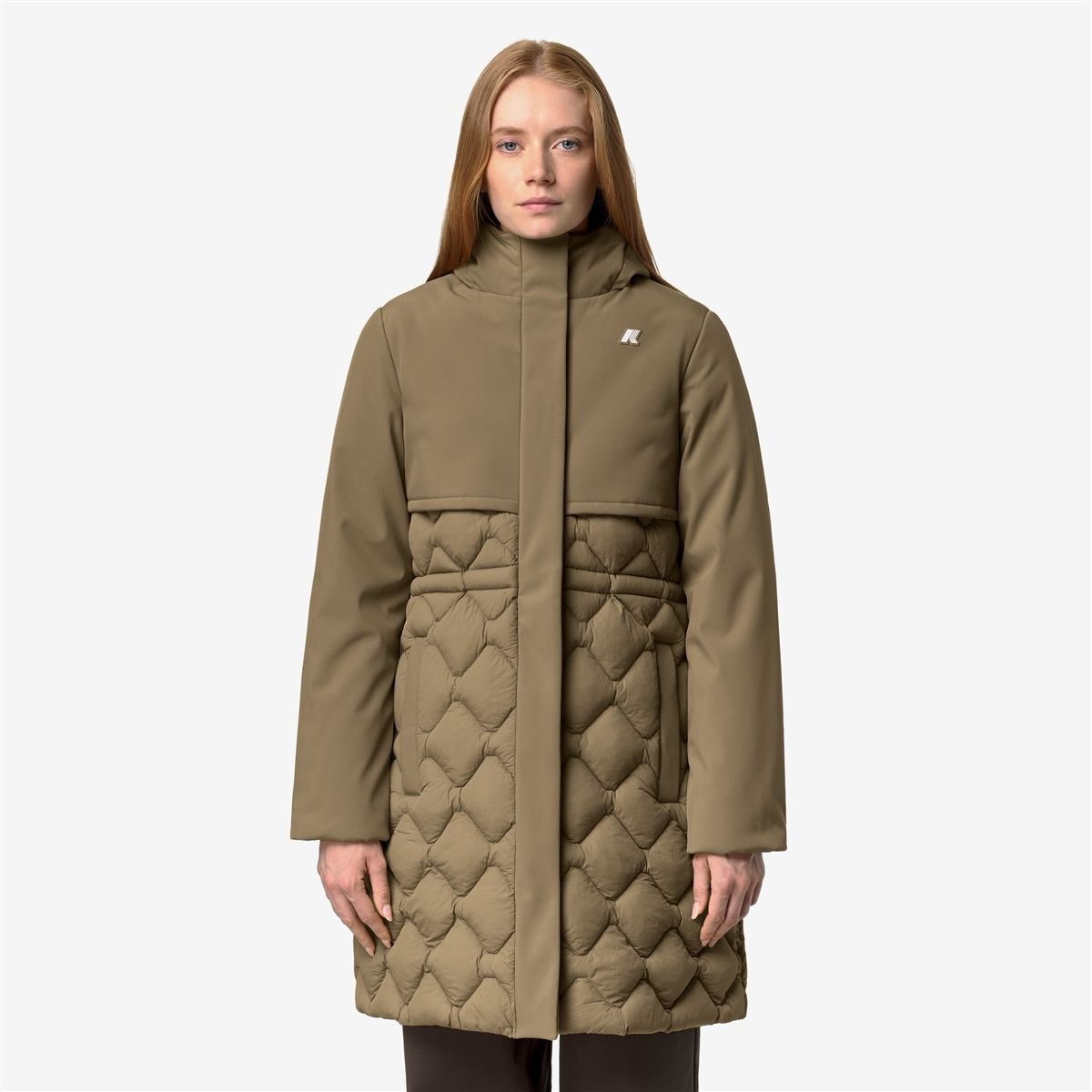 Giacca K-way Donna Siphelle Hybrid Warm Shell Lunghezza 3/4