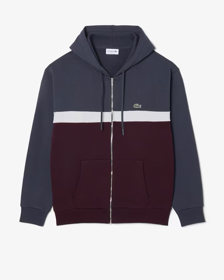 Felpa Lacoste full zip Ref. SH2749-00 - immagine 4