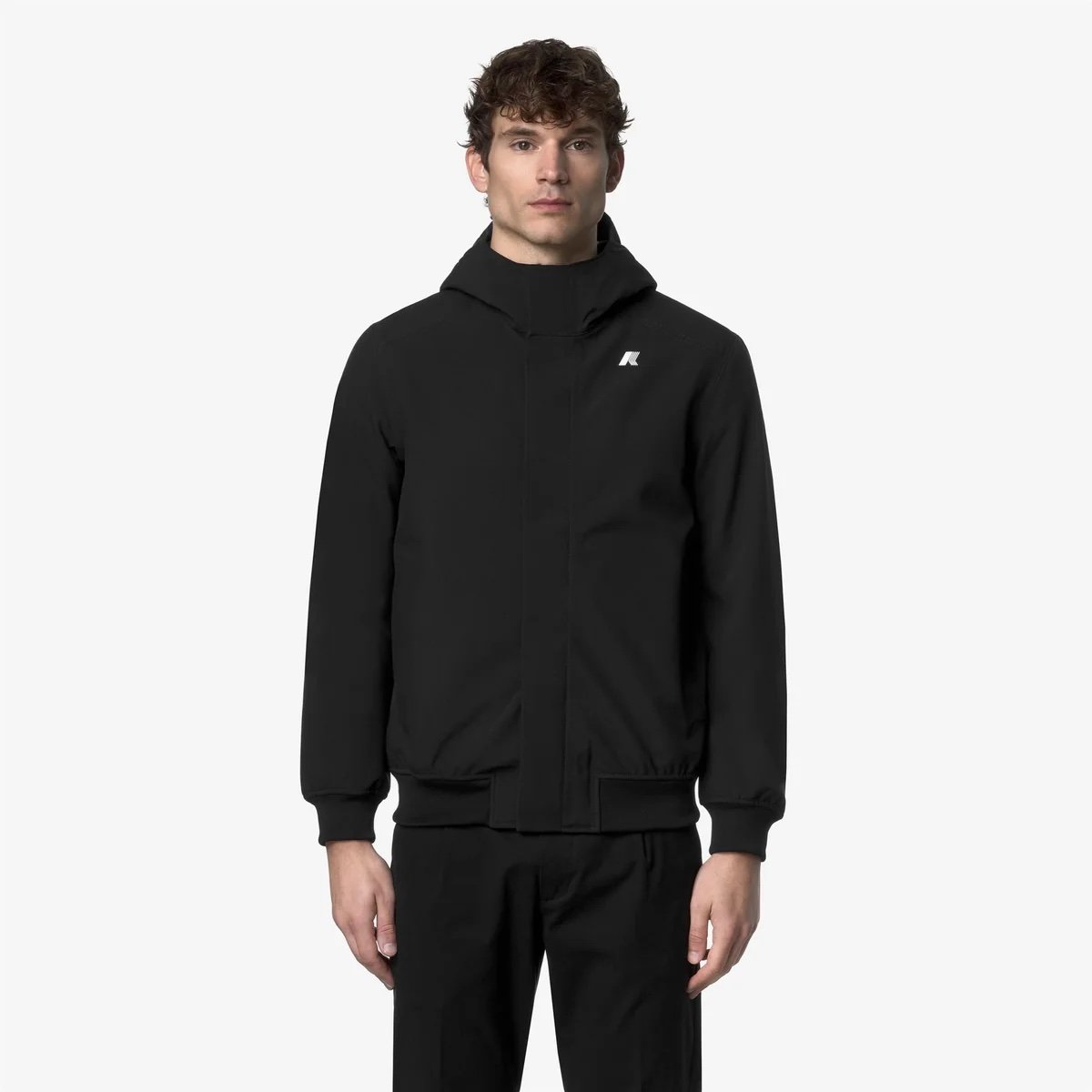 Giacca K-Way Uomo Joachim Bonded Black