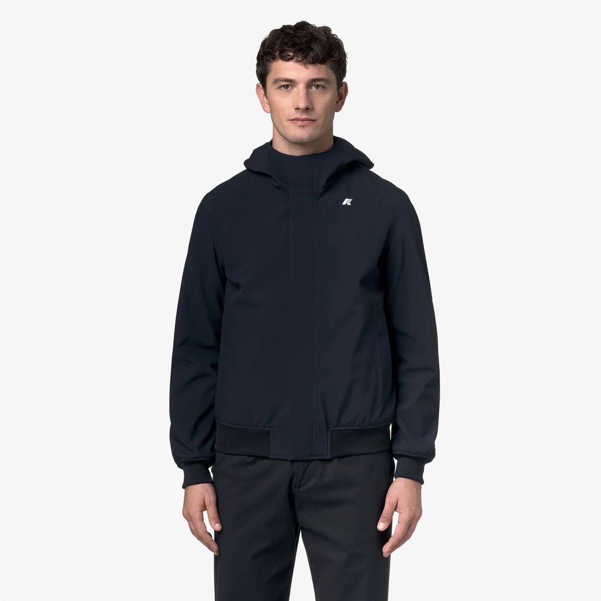 K-WAY UOMO JOACHIM BONDED BLUE DEPHT K3135KW